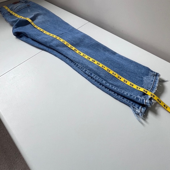 Judy Blue Boyfriend Fit Destroyed Ripped Jeans Hi Rise Stretch Womens Size 31 - Picture 14 of 14